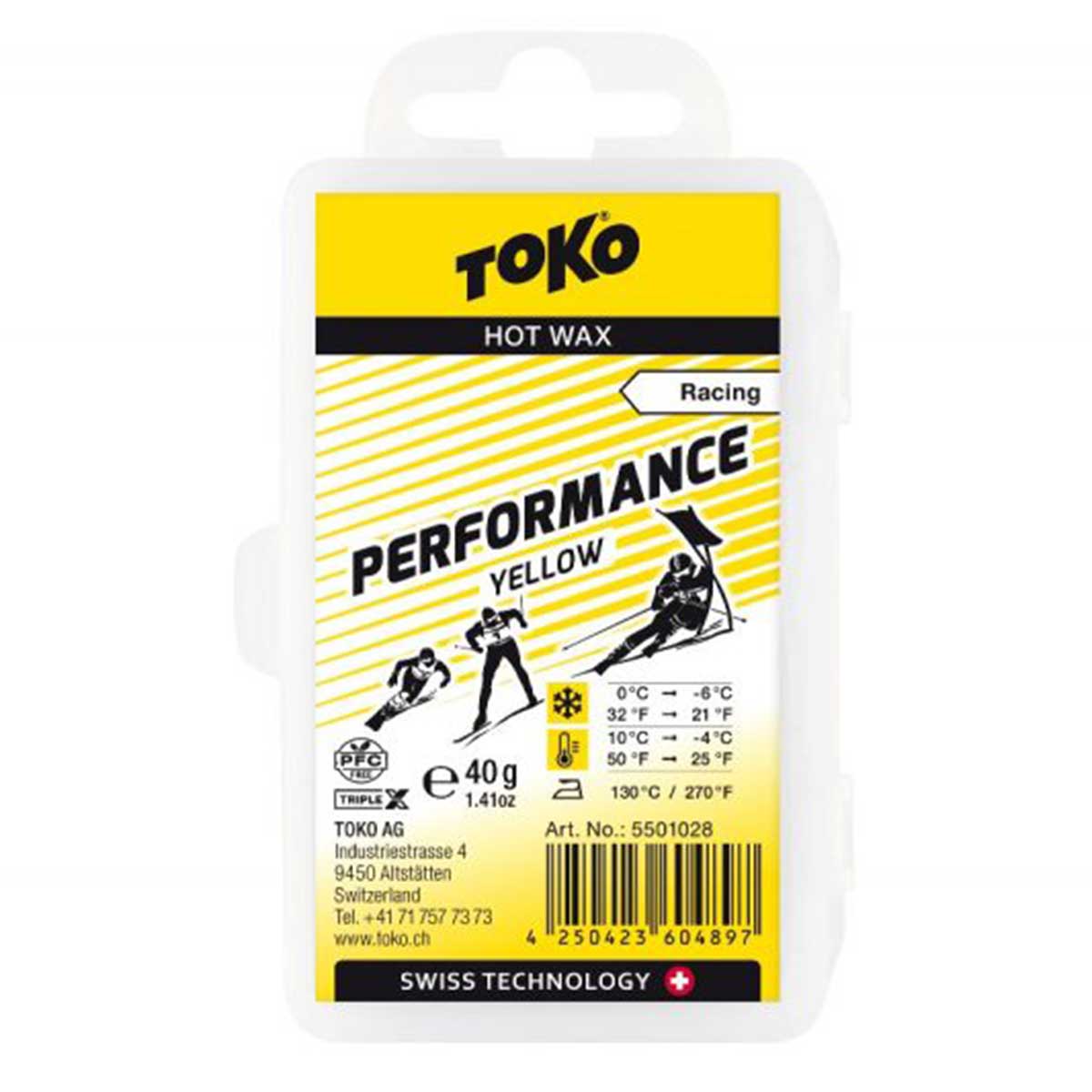 Toko Performance Wax in Yellow